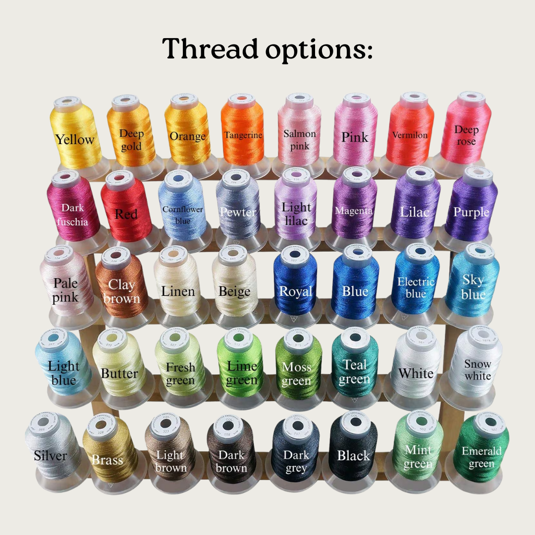 Monogram Waffle Pouch (Initials)