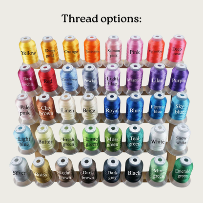 Monogram Waffle Pouch (Initials)