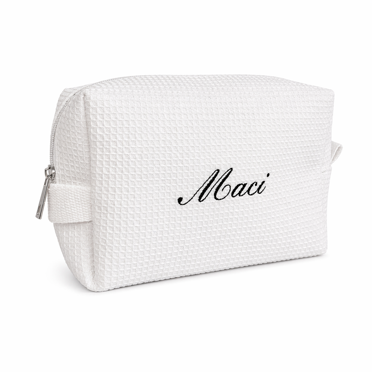 Waffle Pouch – Embroidered Name